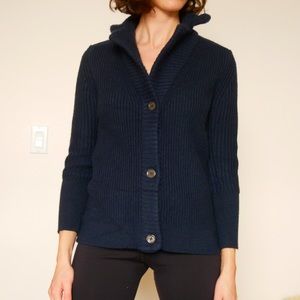 Burberry | Sweaters | Burberry Brit Wool Cardigan | Poshmark